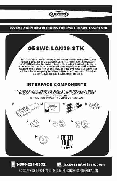 Axxess Interface Automobile Parts OESWC-LAN29-STK-page_pdf